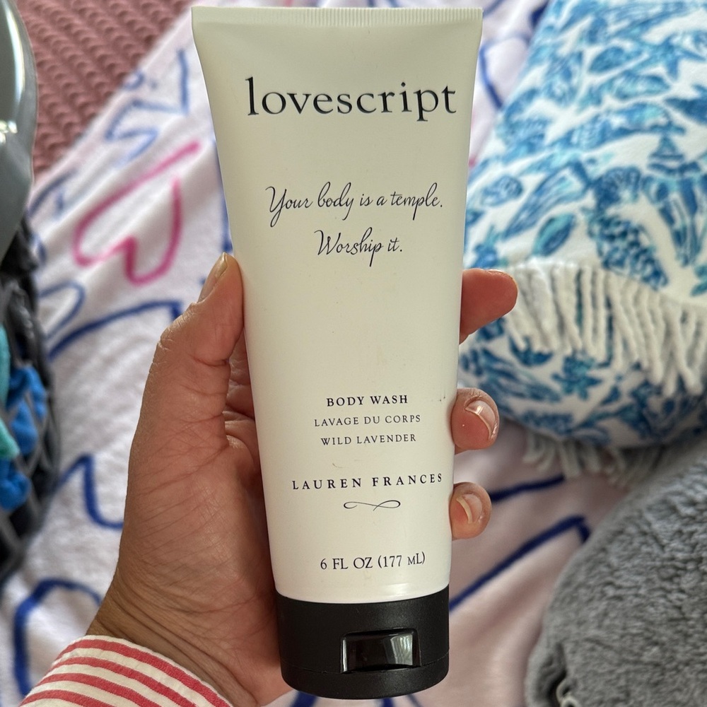 Wild Lavender Body Wash - White